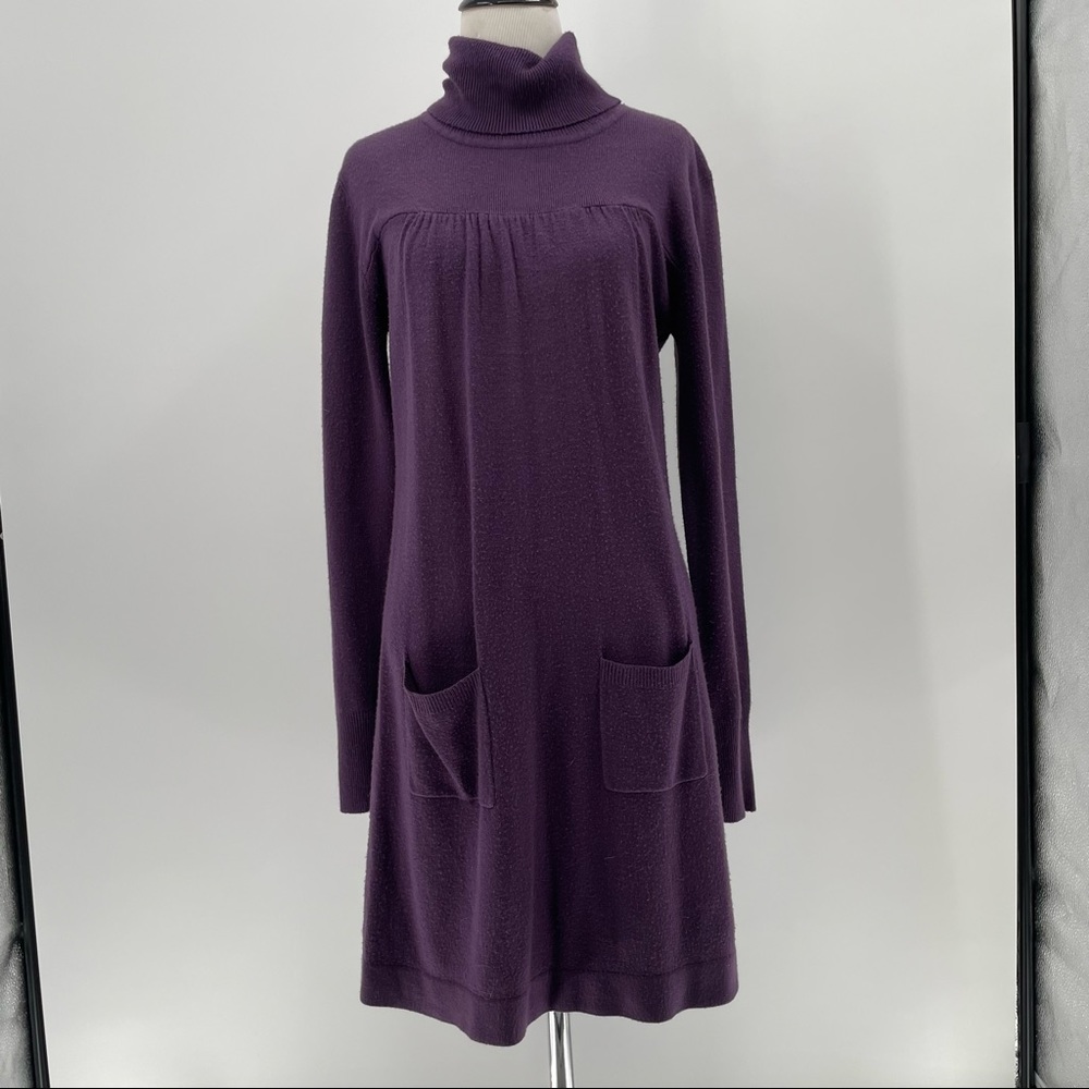 Susan Lawrence Woman’s Purple Sweater Dress